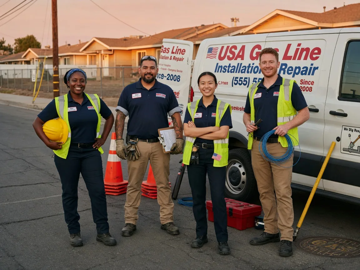 Gas Line Installation company in Colmesneil, TX